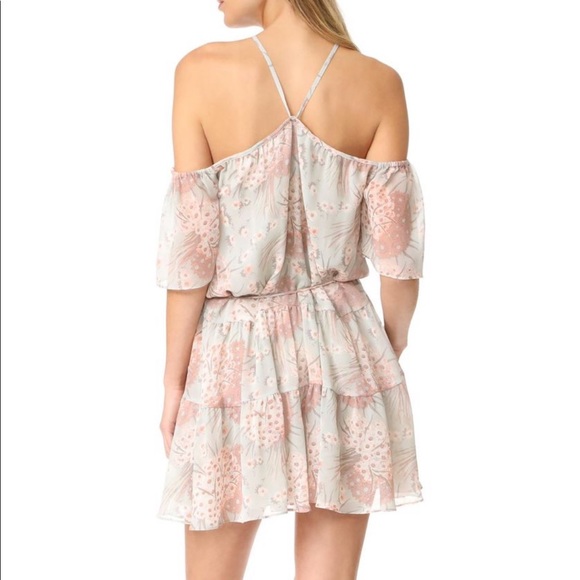 NWOT LoveShackFancy silk Amira dress, sz M - Picture 3 of 9